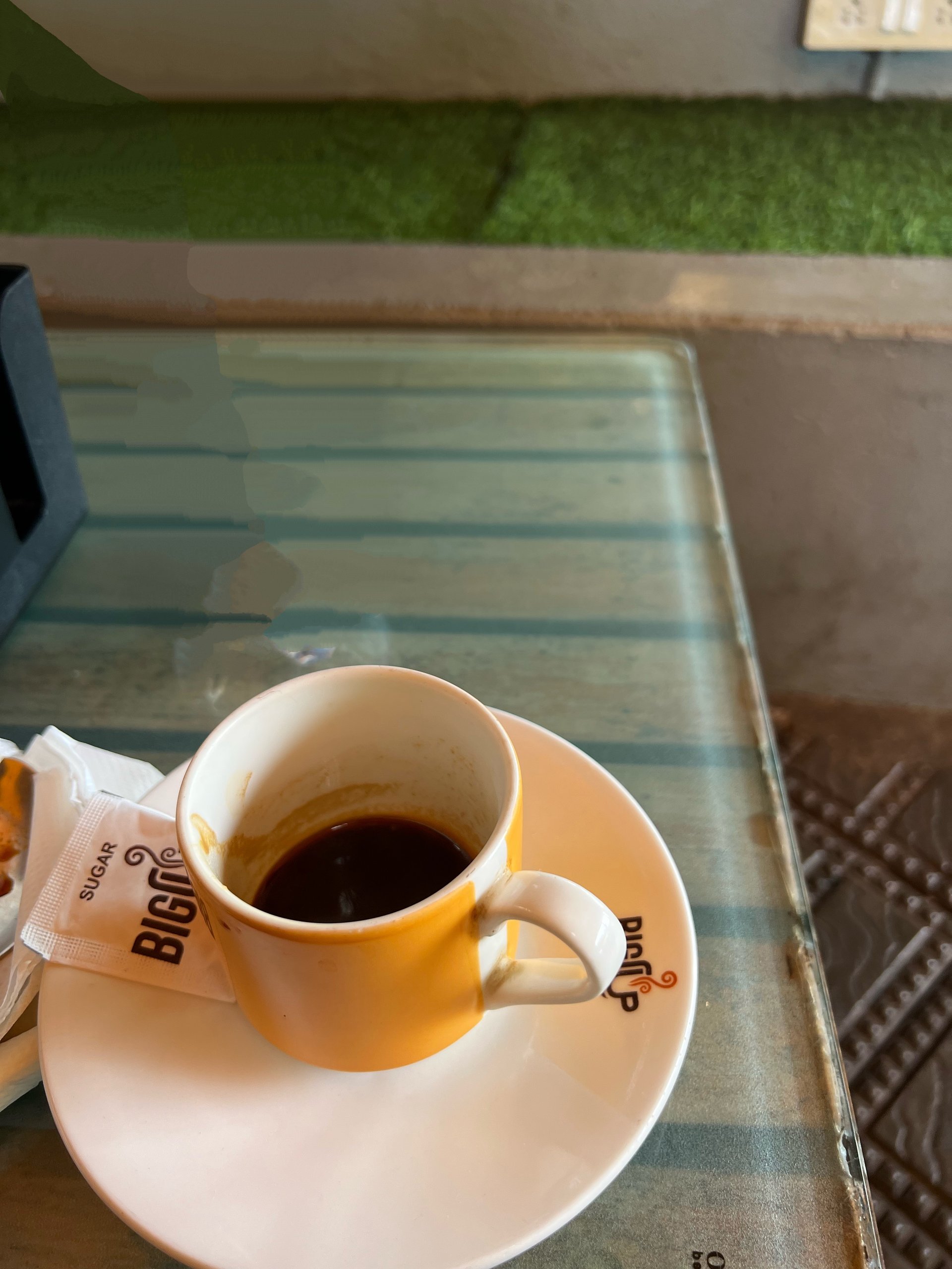 Espresso at Big Cup Cafe