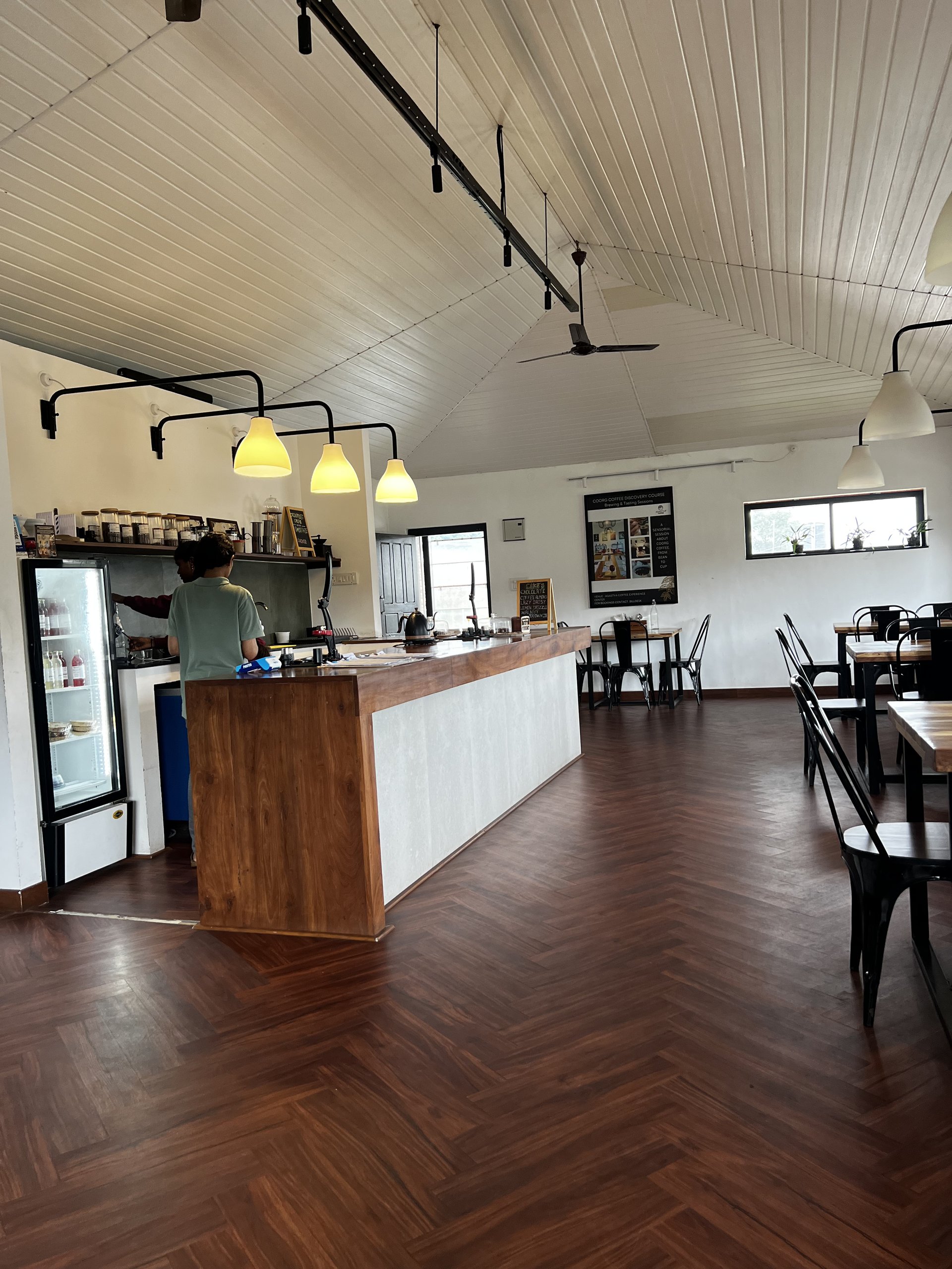 Interior of Agastya Cafe